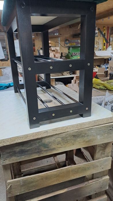 Банкетка в прихожу, підставка для взуття, лавка