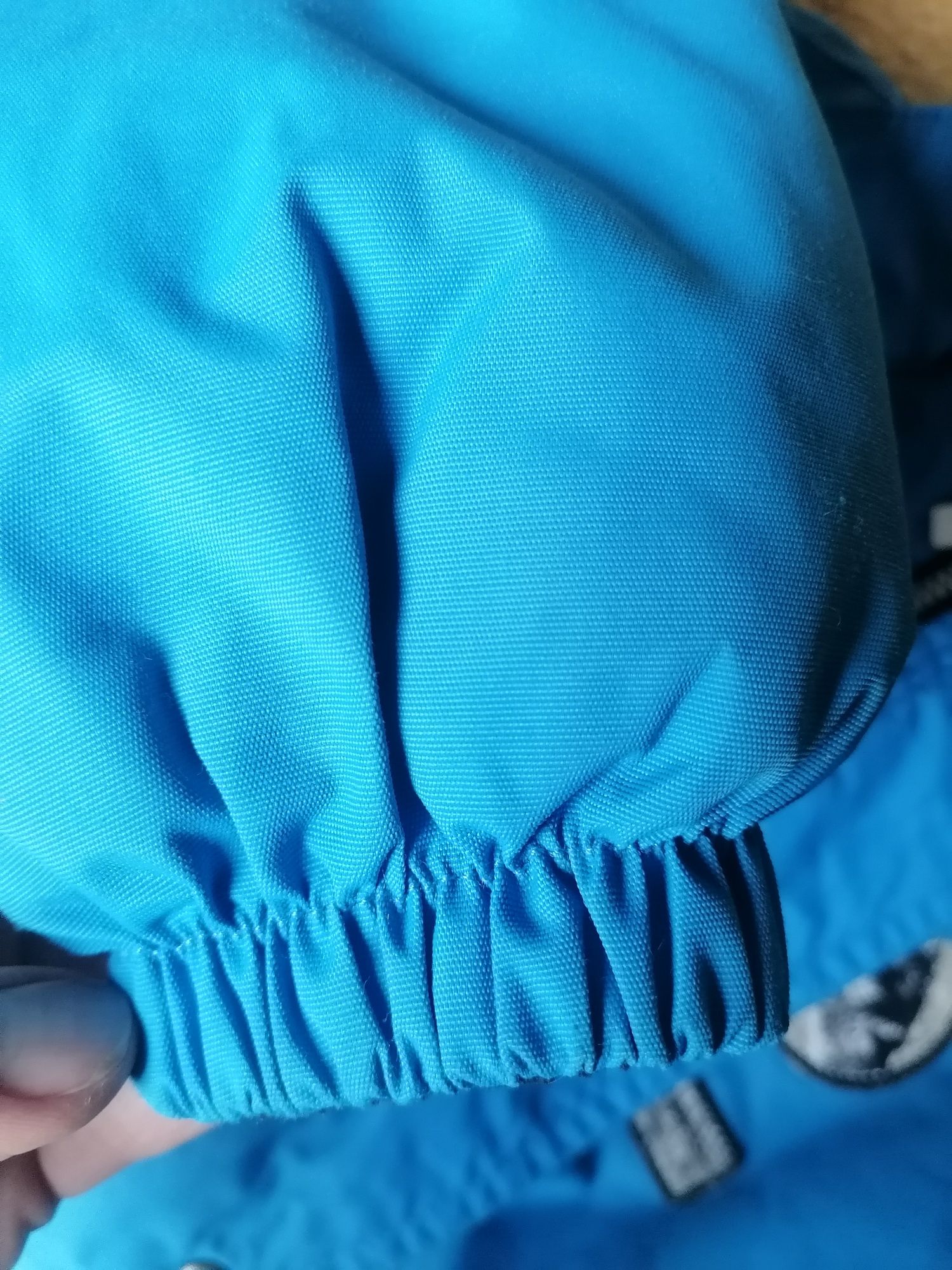 Зимова блакитна куртка-парка на хлопчика Lenne 104 зріст.