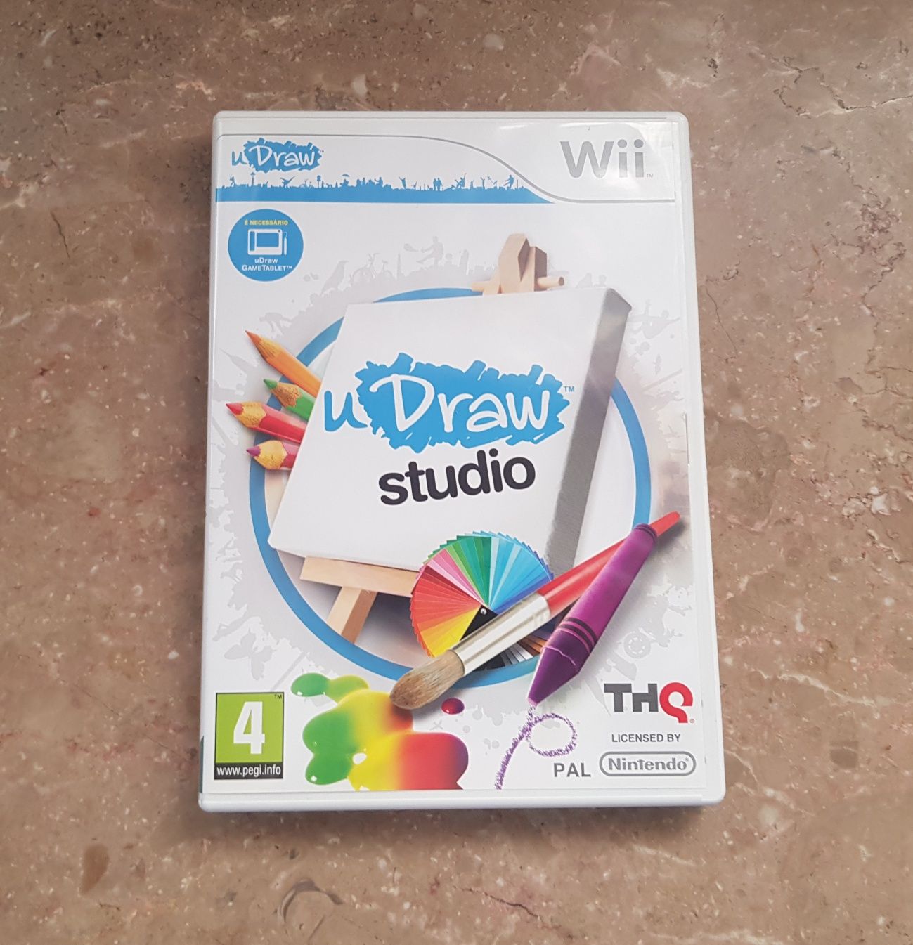 Jogo uDraw Studio Wii + uDraw Game Tablet