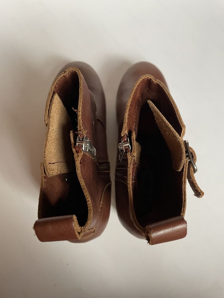 Buty drewniaki skóra n. 37