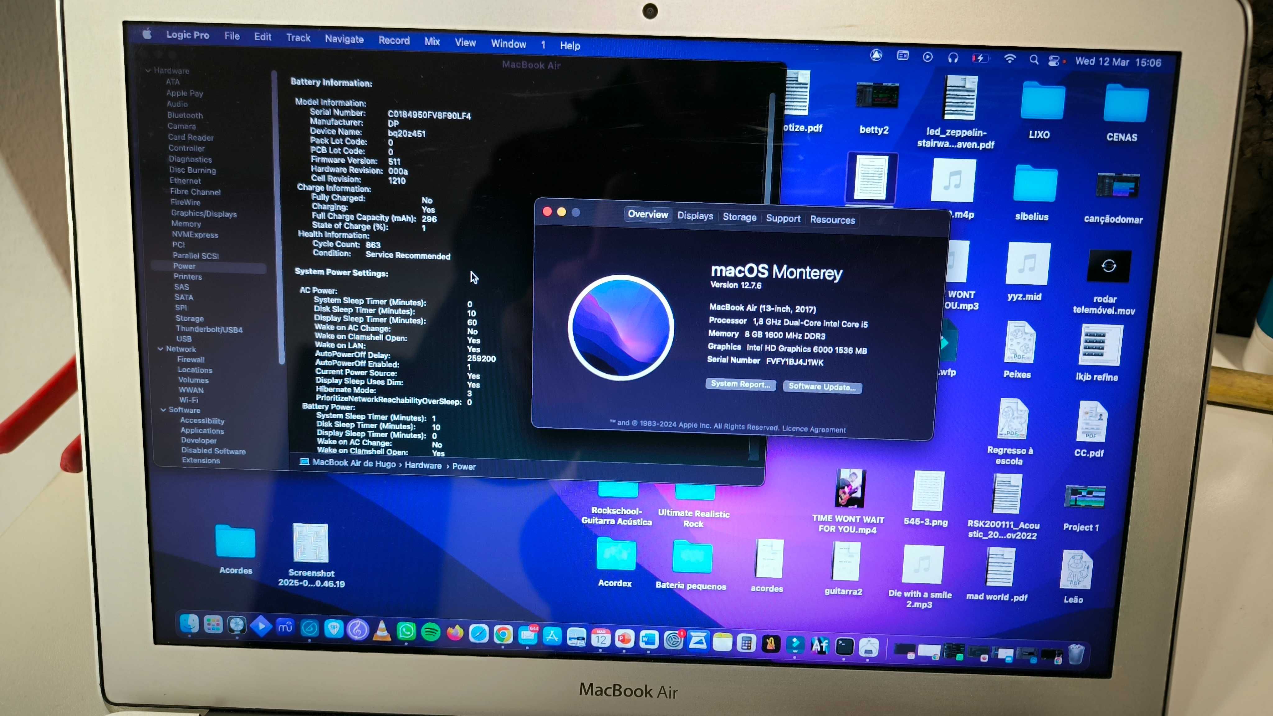 MacBook Air 13 8GB RAM i5
