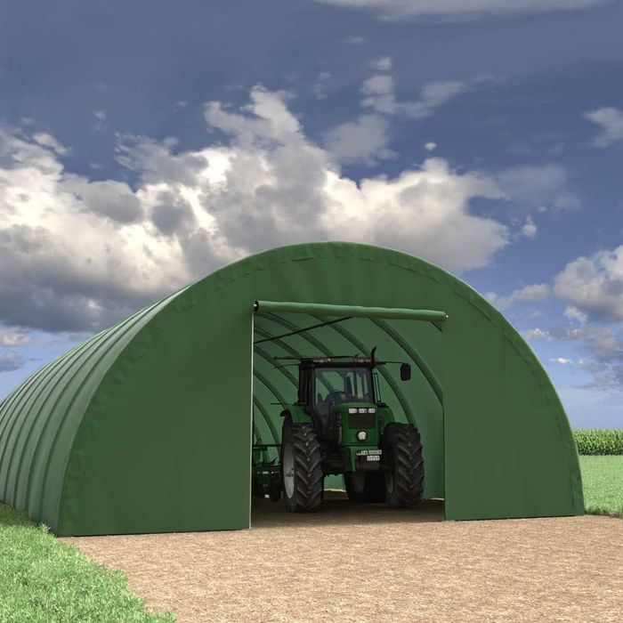 Hala Namiotowa Łukowa 6,1x9,15m. Całoroczna! namiot magazynowy, garaż