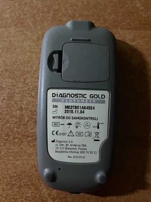 Diagnostic Gold Glukometr