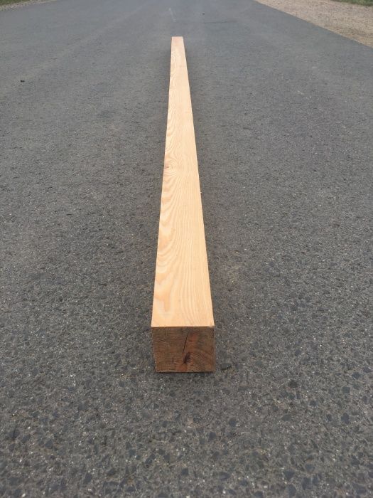 LEGAR modrzewiowy 8x8, długość 3m, 4m, strugany