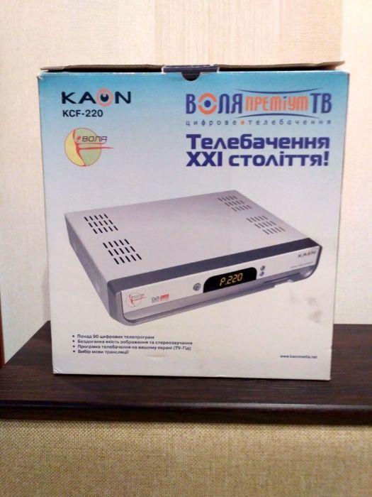 Ресивер цифрового телевидения KAON KCF -220 Воля
