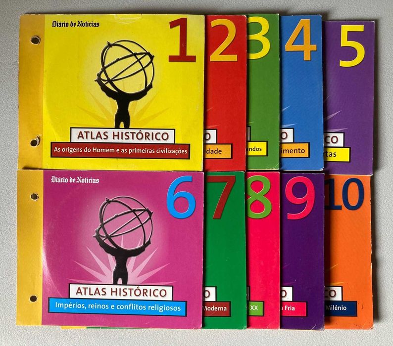 [CD ROM] Atlas Histórico - Números 1 a 10