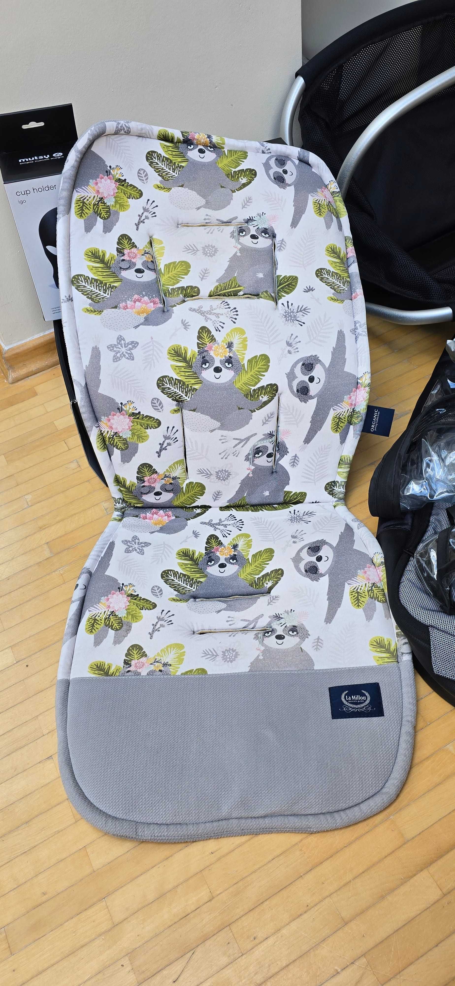 Wózek Mutsy IGO 3w1 z adapterem do fotelika cybex, maxi-cosi, kiddy