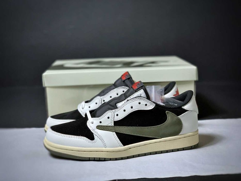 Jordan 1 low Travis Scott "Olive"