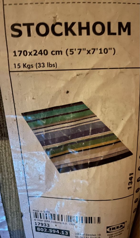 Tapete às riscas