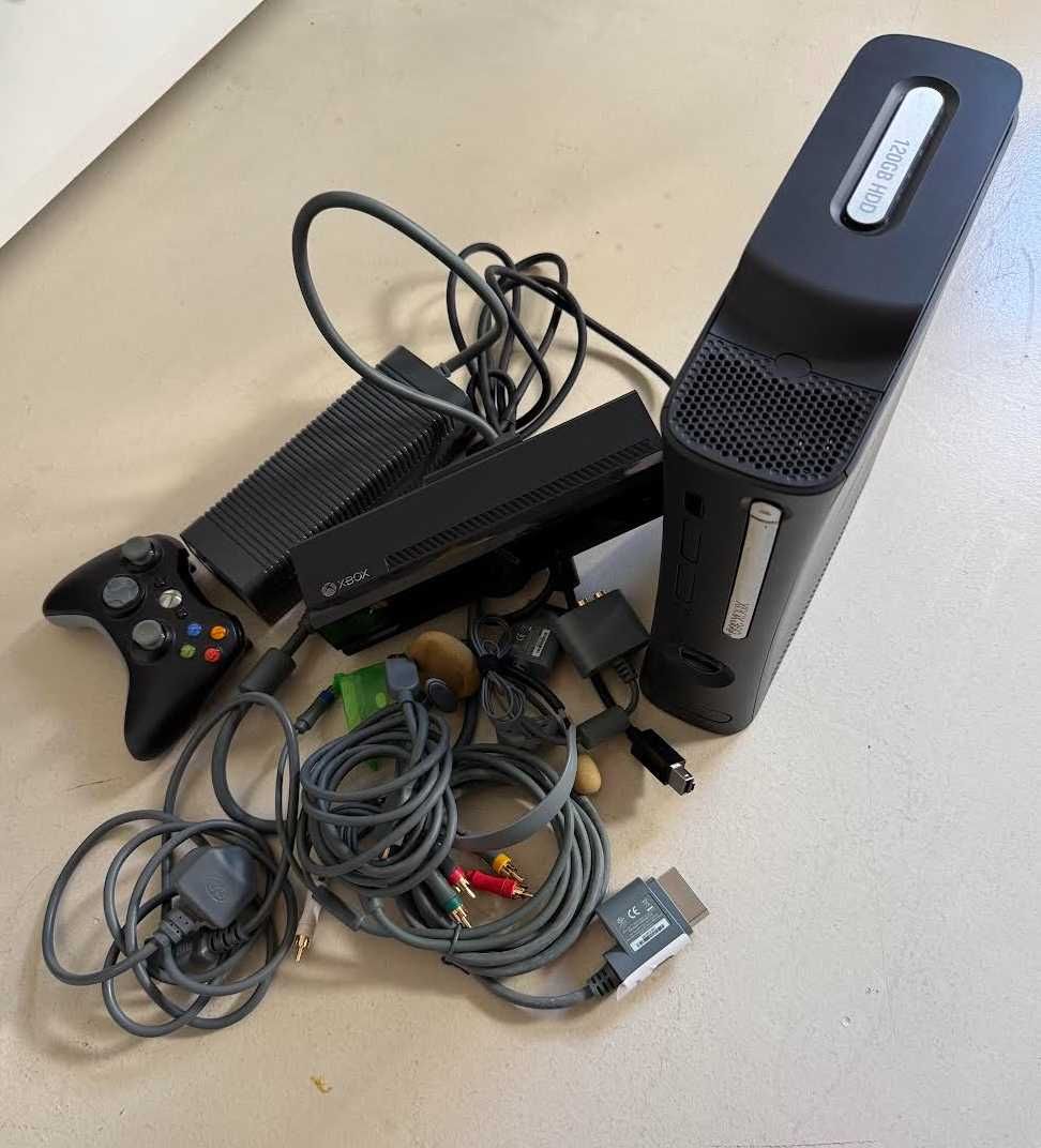 XBOX360 Elite com Kinect