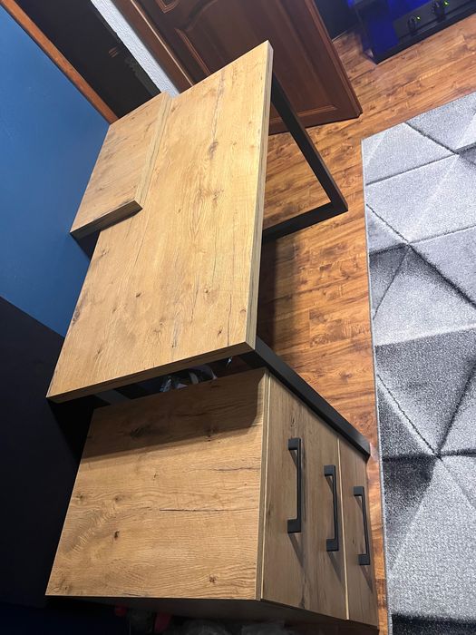 Meble stół / biurko , szuflady , stolik Dąb Lancelot