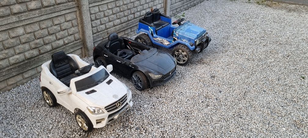 Auto na akumulator 3szt.