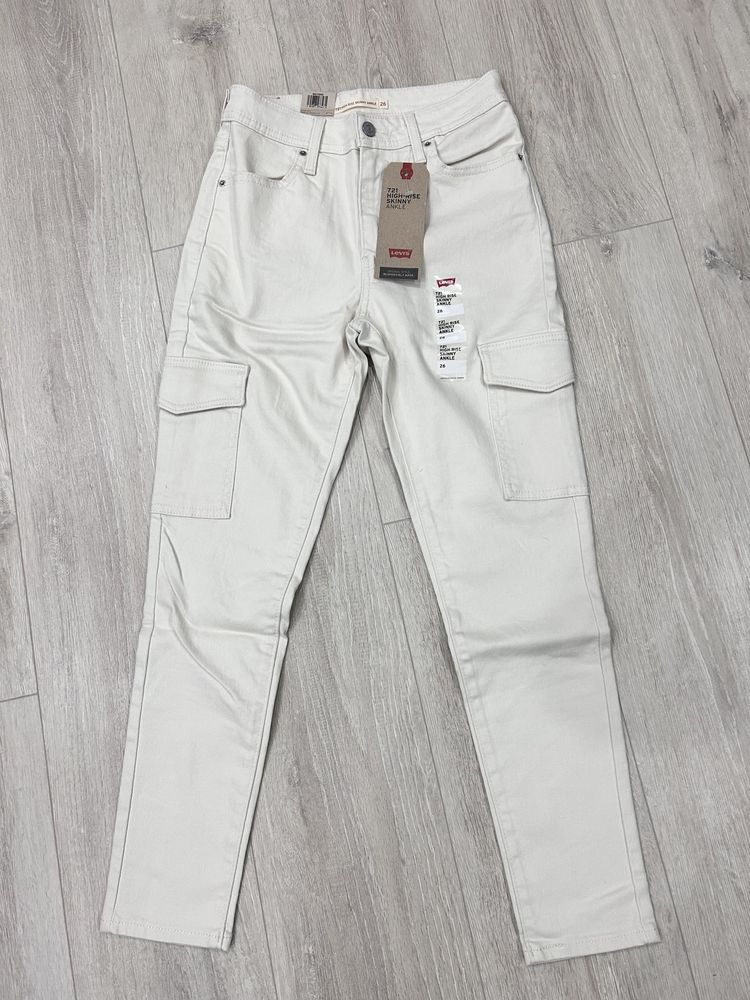 Levis 721 джинсы карго 26 размер