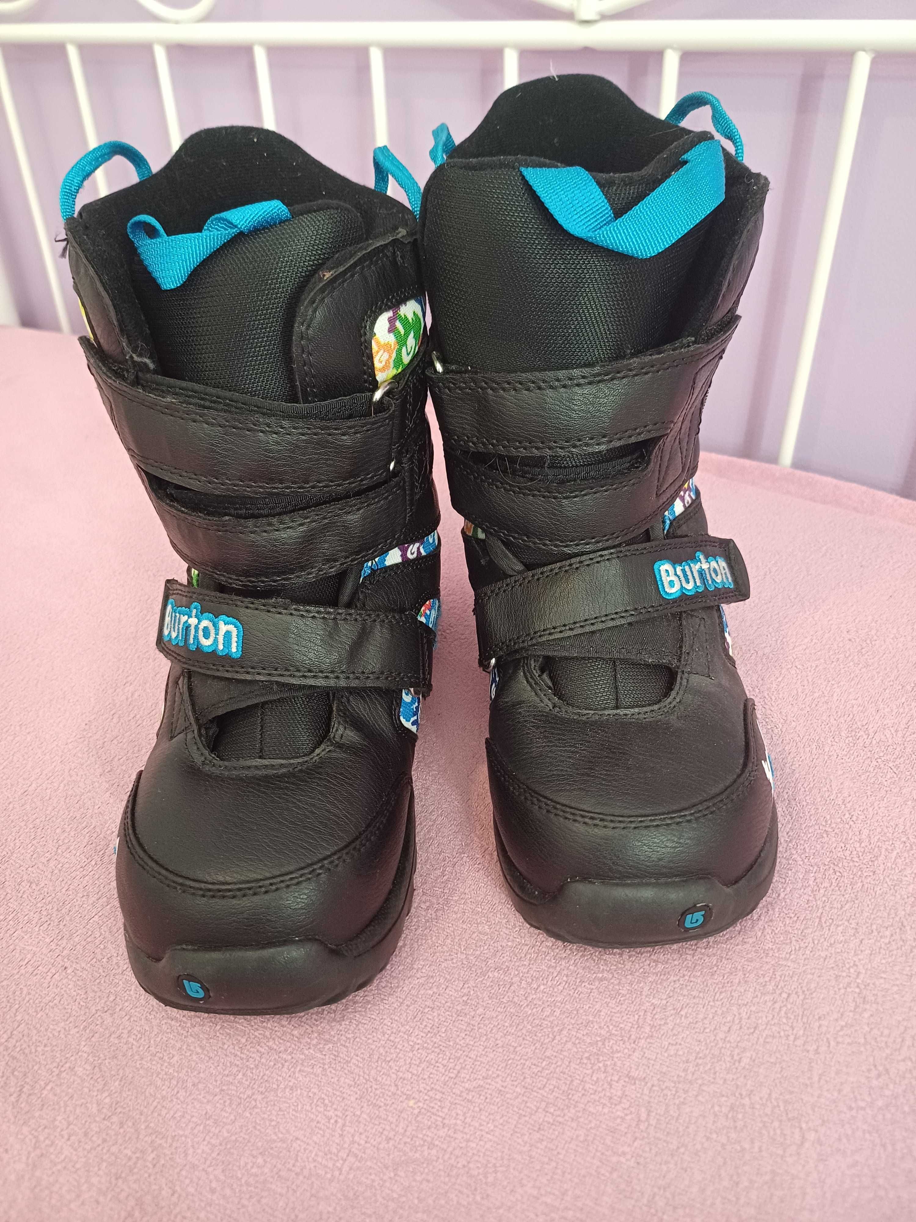 buty snowboardowe dla dzieci BURTON KIDS GROM rozmiar 38