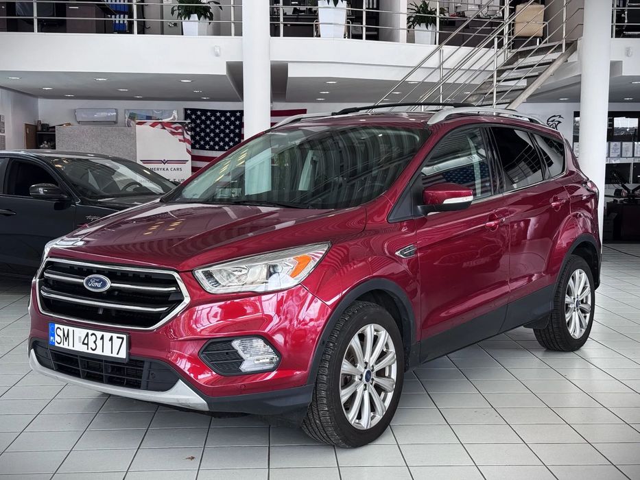 Ford Escape Titanium AWD-Panorama-Sony-Martwe pole-Kamera cofania