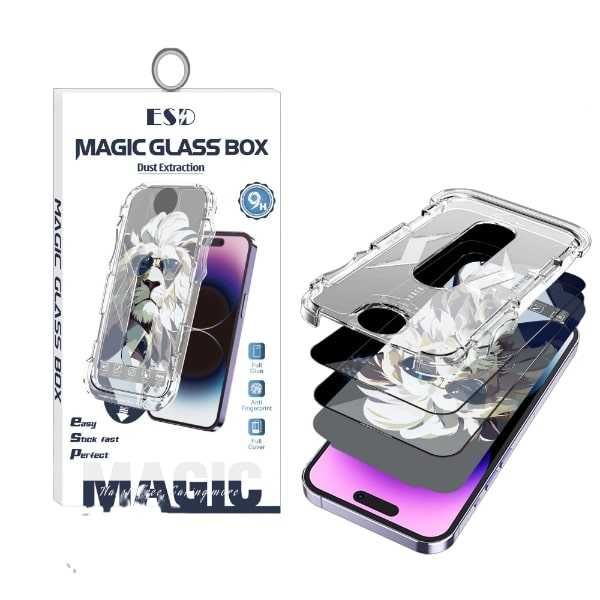 Szkło hartowane 9H (2 szt.) z aplikatorem – do iPhone 13 Pro