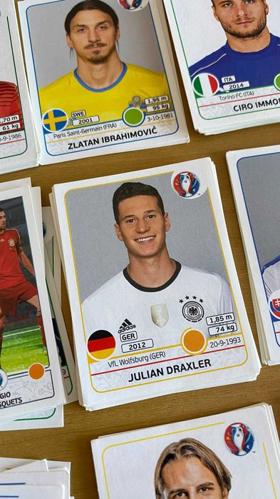 Cromos Euro França 2016