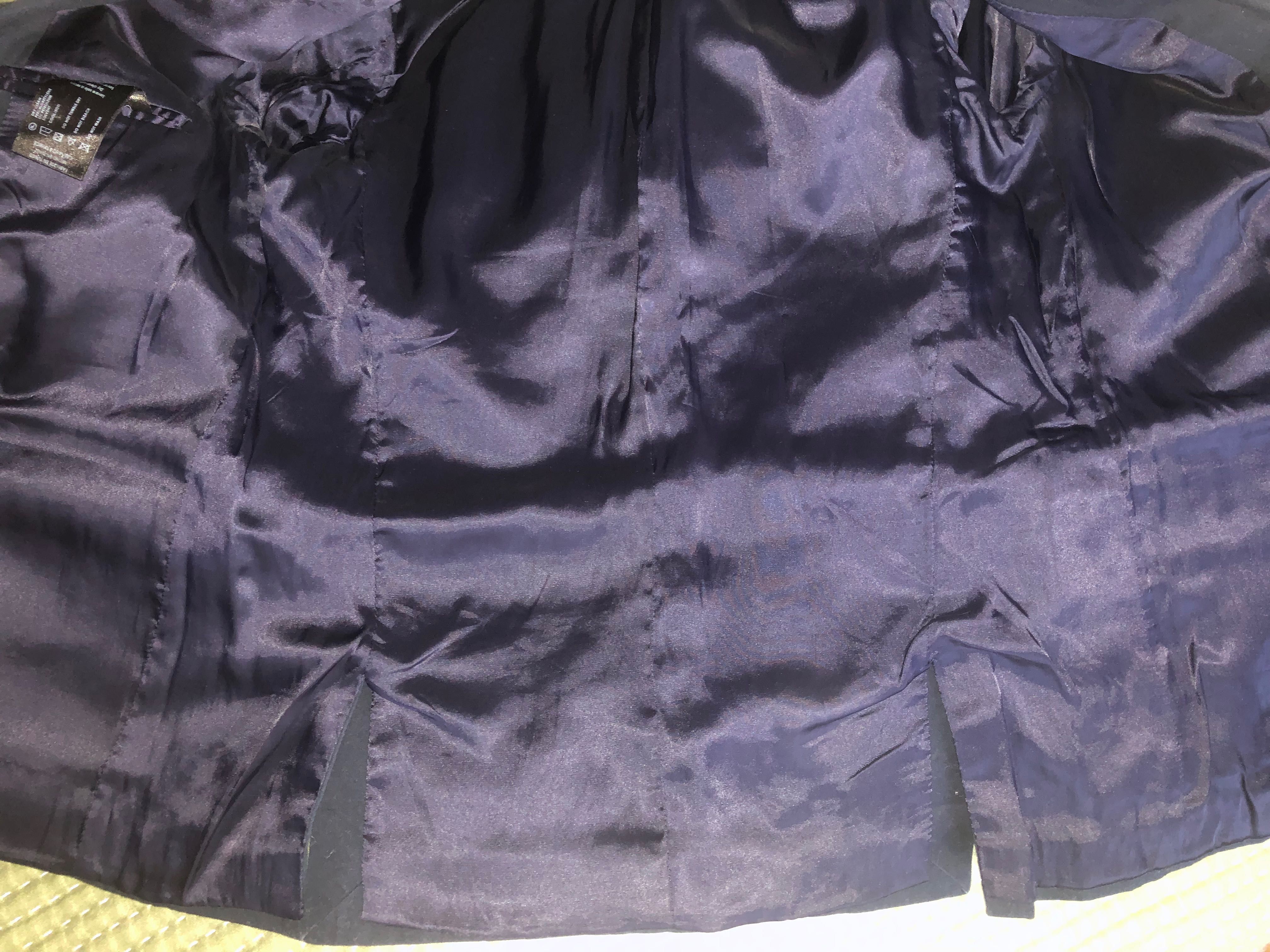 CALVIN KLEIN JEANS młodzieżowa marynarka oryginalna ciemny granat r.12