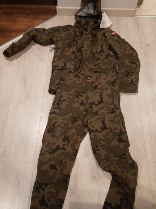 Goretex wojskowy kpl z polarem ubranie ochronne