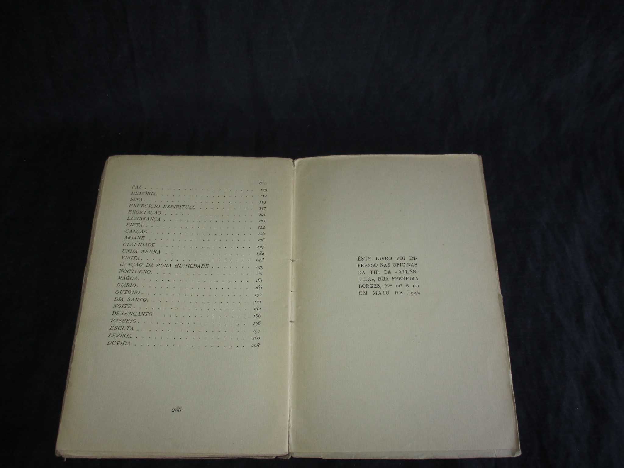 Livro Diário I Miguel Torga 2ª edição 1942 Coimbra