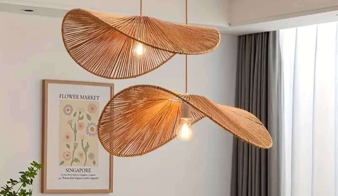 Abażur lampa wisząca boho