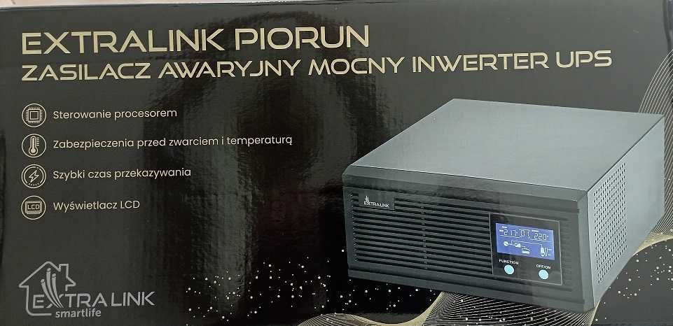 UPS zasilacz awaryjny 1,7 KW nowy