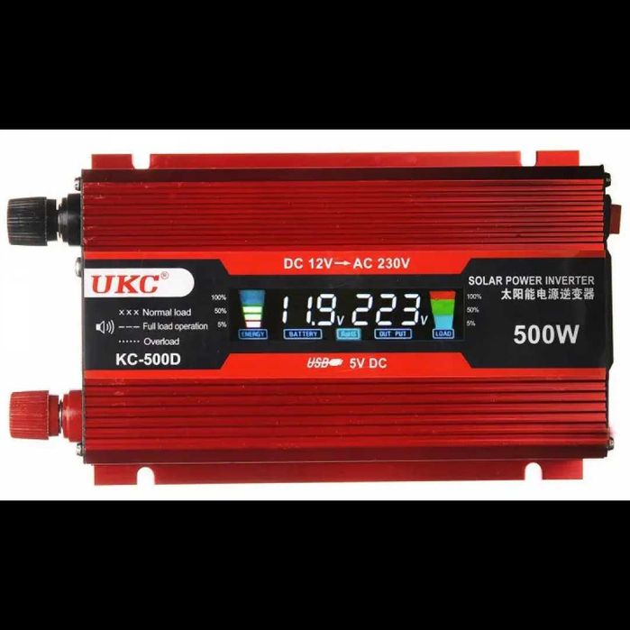 Перетворювачі напруги AC/DC  12V-220V . 500ВТ-12000ВТ