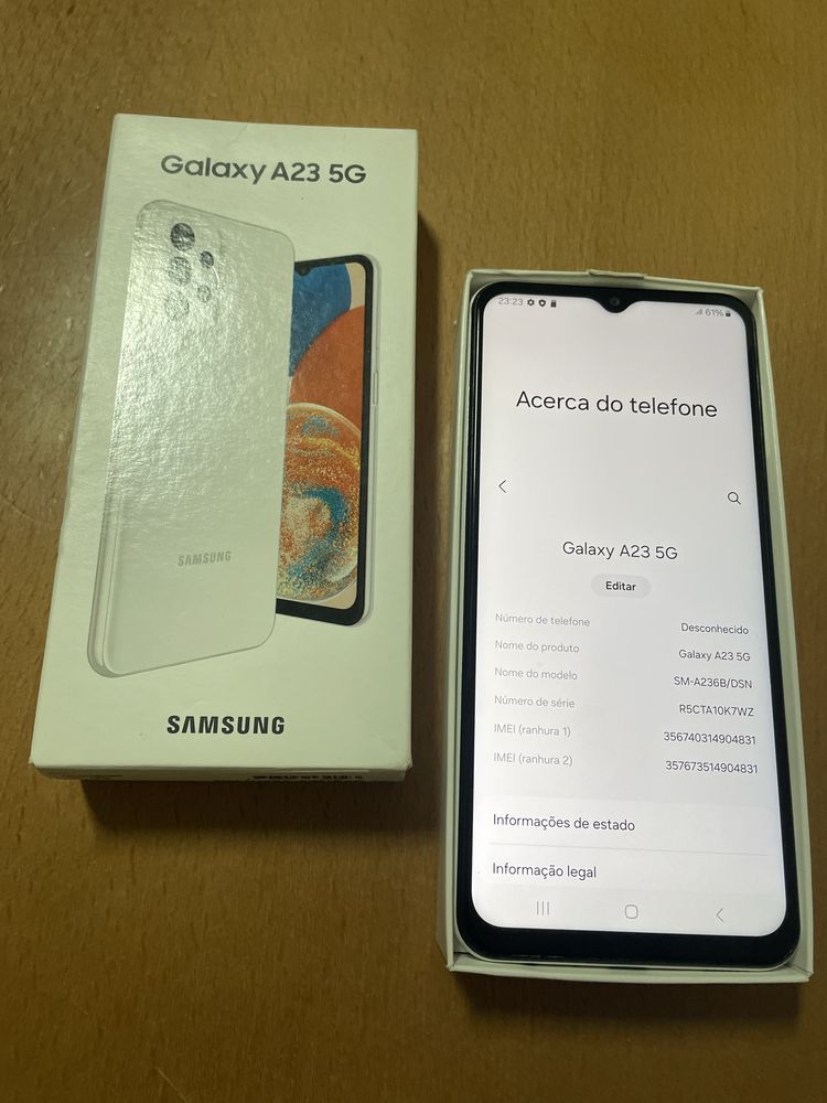 Telemóvel Samsung A23 5G Dual sim