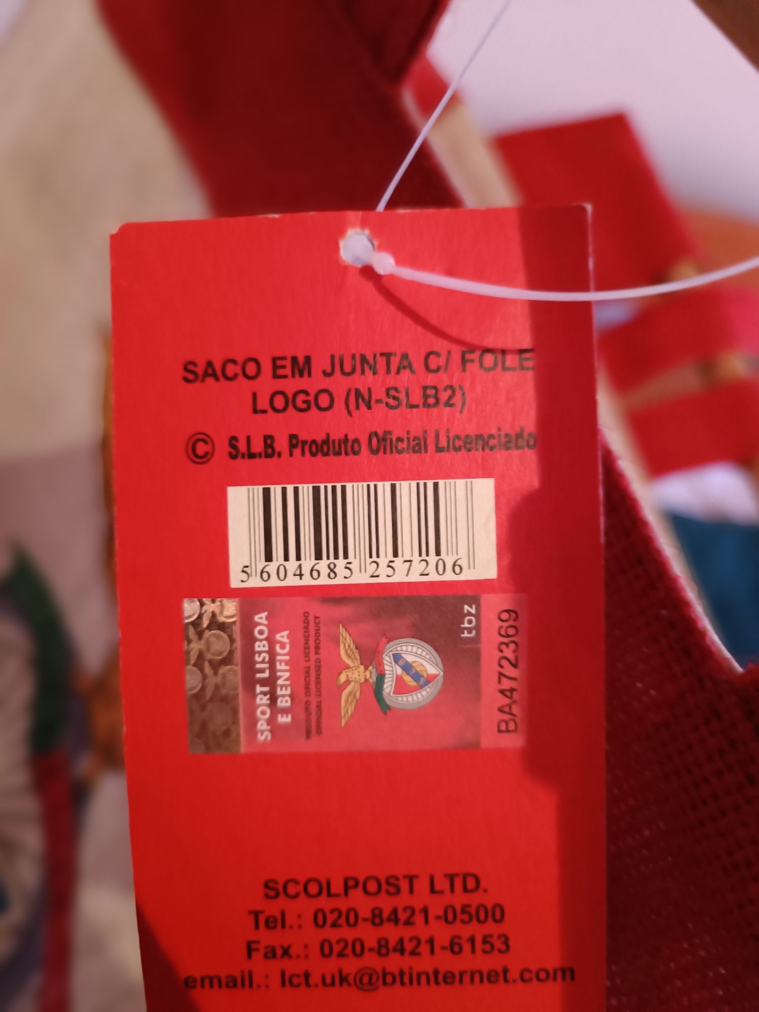 Saco do Benfica oficial