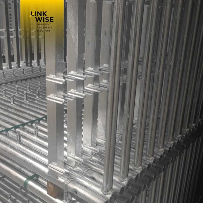 Rusztowania elewacyjne plettac - zestaw pow. rob. 126 m2/wys. rob. 6m