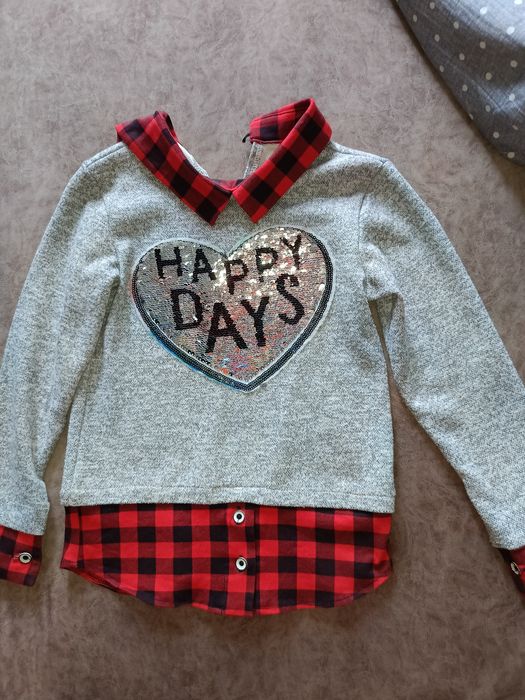 Кофта, светр, худі, ромпер 128