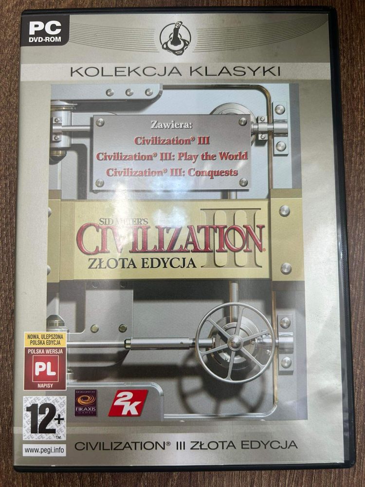 Gra civilization 3 złota edycja  Polska wersja językowa