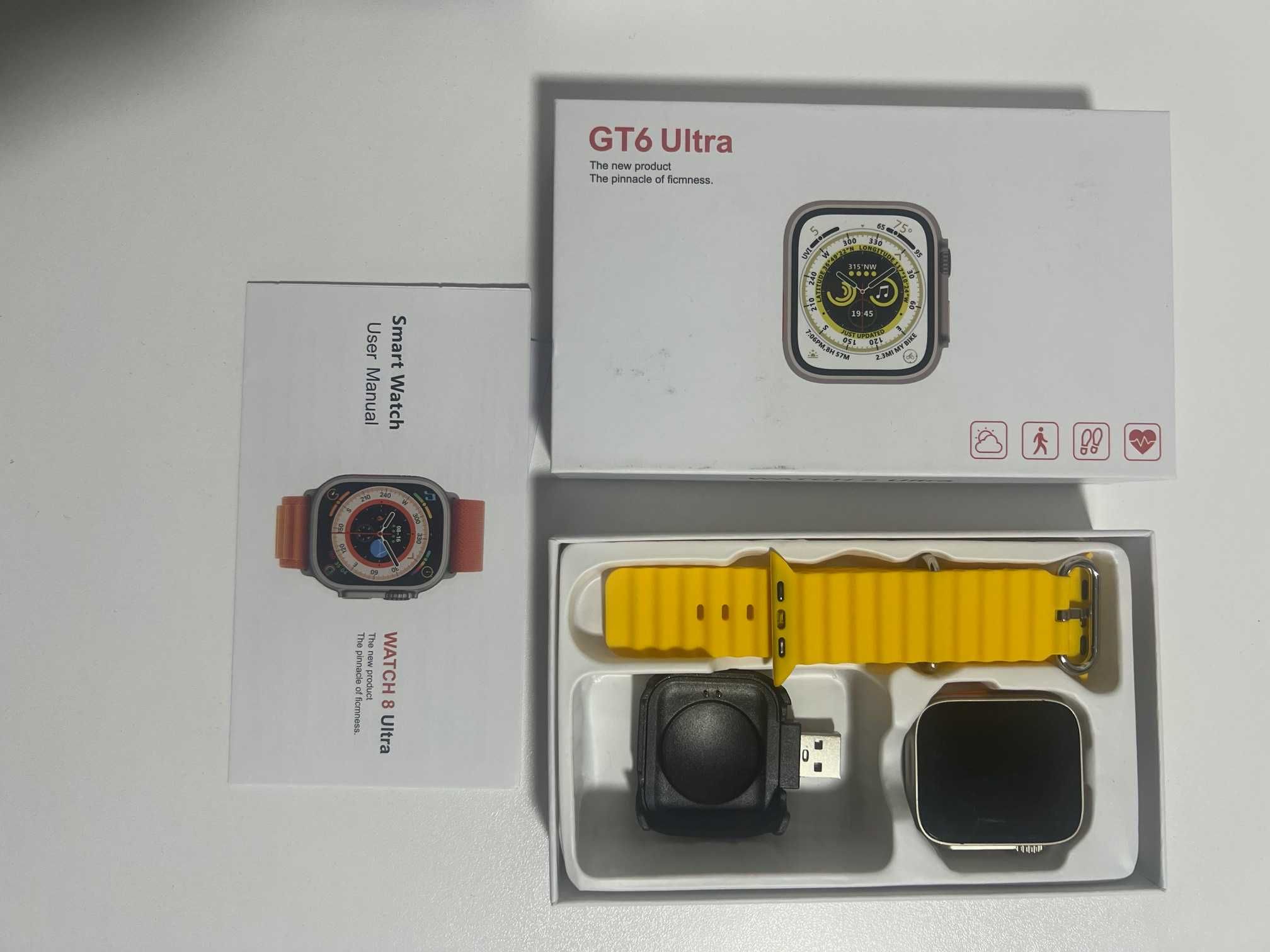 Smart Watch 8 ULTRA Amarelo