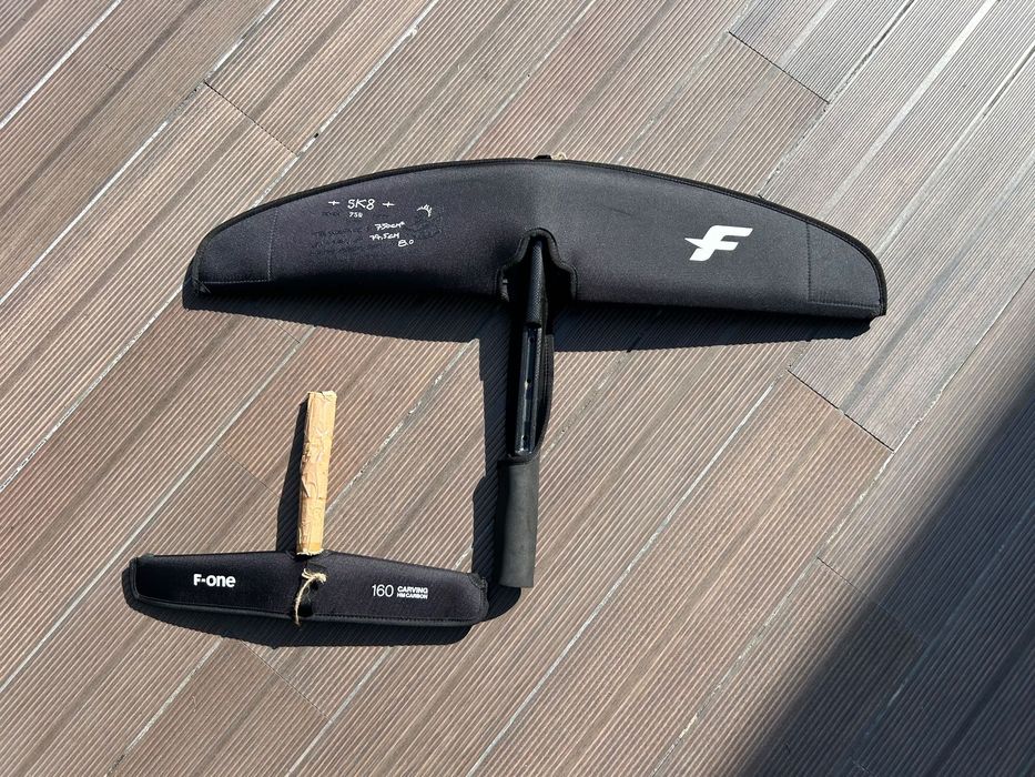 Foil F.One Carbon Sk8 750 + Stab HM Carbon 160 Carving
