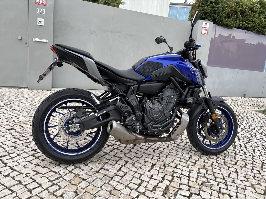 Yamaha MT 07 só com 12000kms 2022