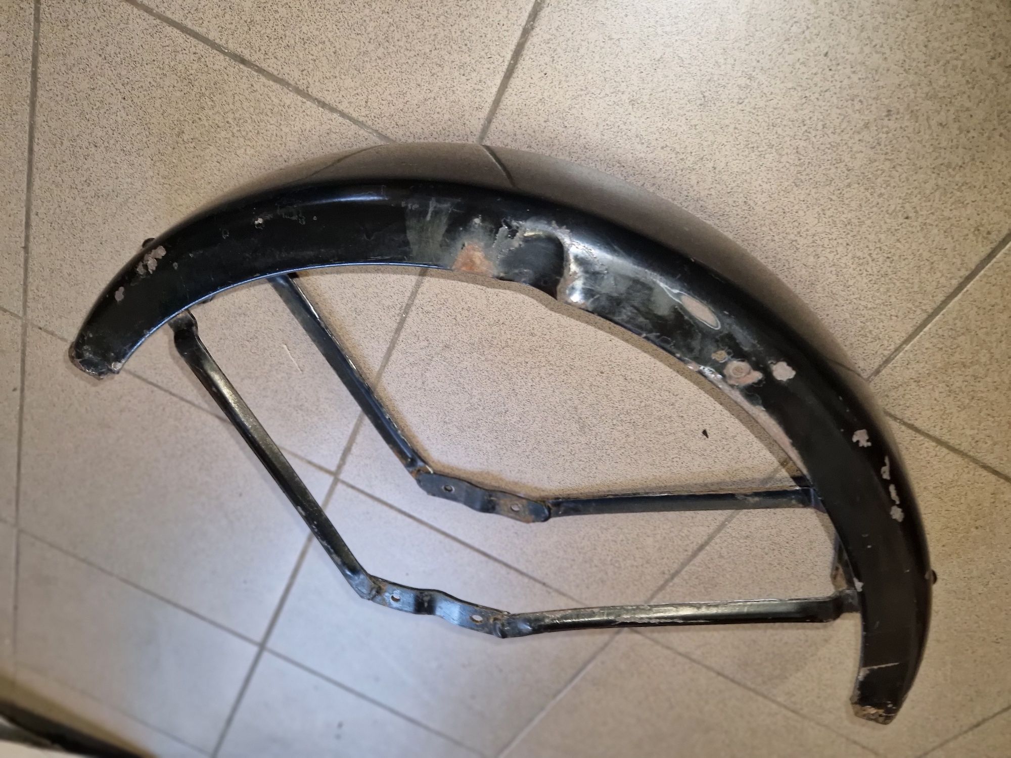 Ładny oryginalny blotnik przod wsk 125 175 kwadratowy prl