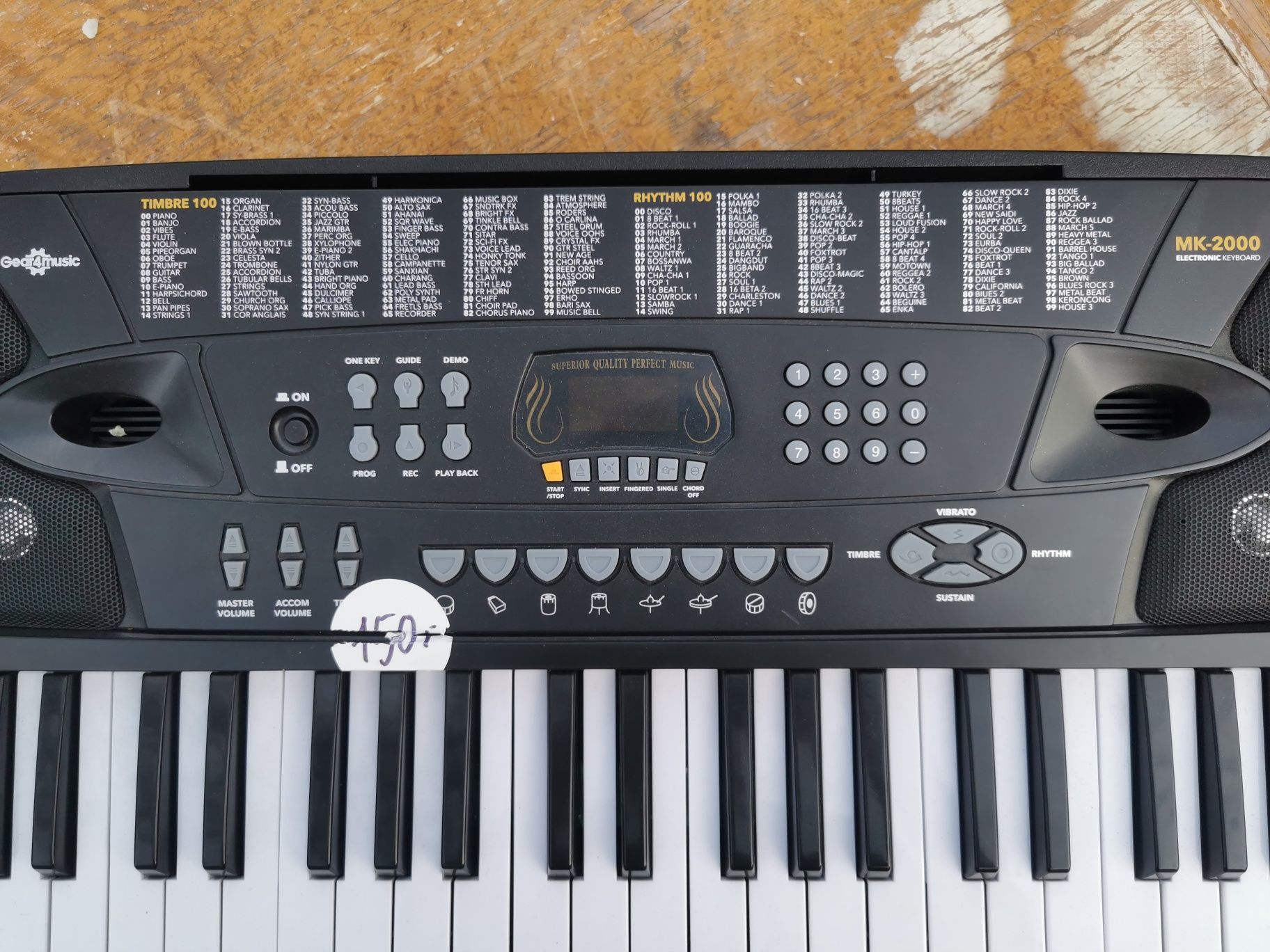 Organy elektroniczne Gear4music MK-2000