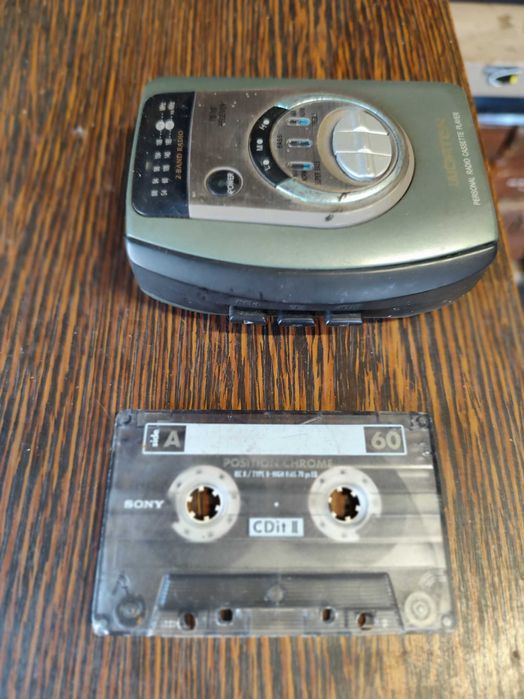 Walkman de cassetes Sanyo