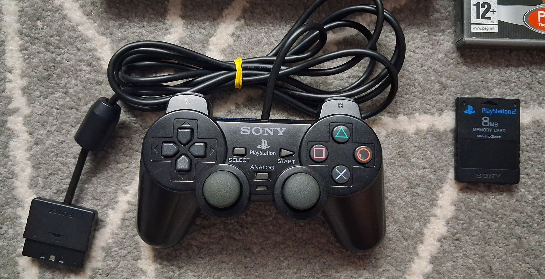 Konsola PlayStation 2 Slim PS2 SCPH-90004 Date Code 0C + Gry ZESTAW