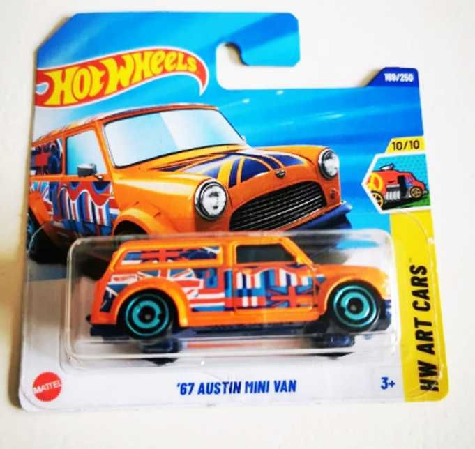 '67 Austin Mini Van Hot Wheels