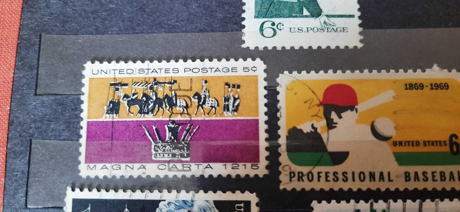 почтовая марка США USA 60-х годов 5 одним лотом редкая коллекционная