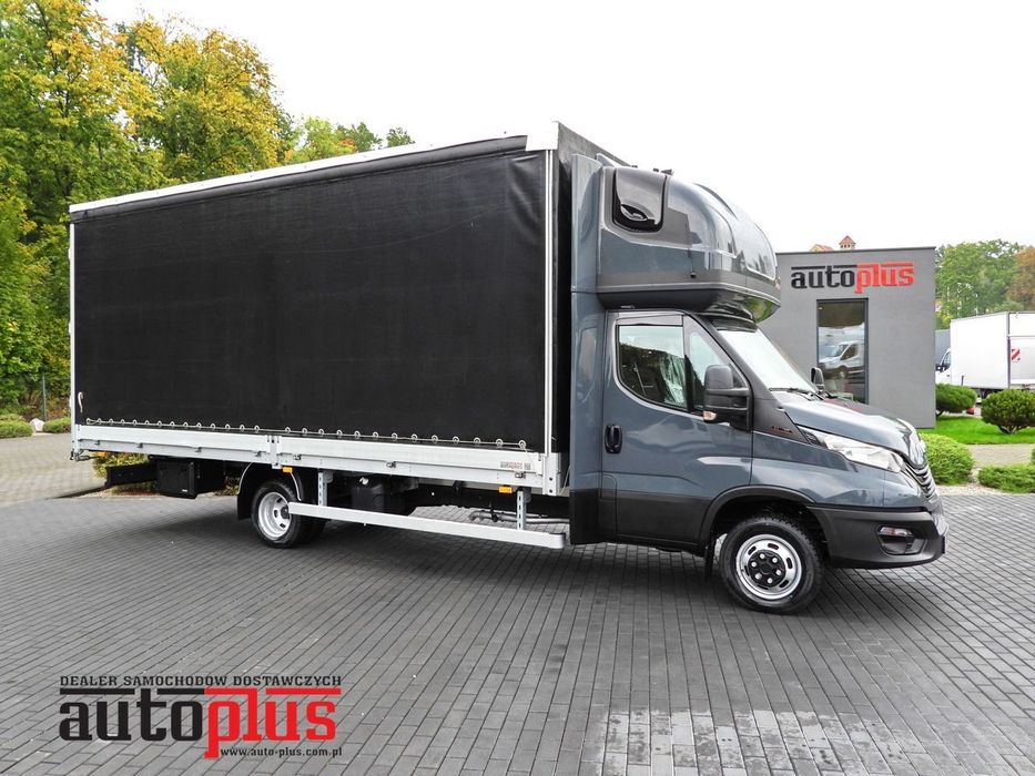 Iveco DAILY 50C18 PLANDEKA 14 PALET WEBASTO TEMPOMAT PNEUMATYKA BLIŹNIACZE KOŁA KLIMATYZACJA  180KM  stan bardzo dobry, nie wymaga nakładów finansowcyh dostępny od ręki