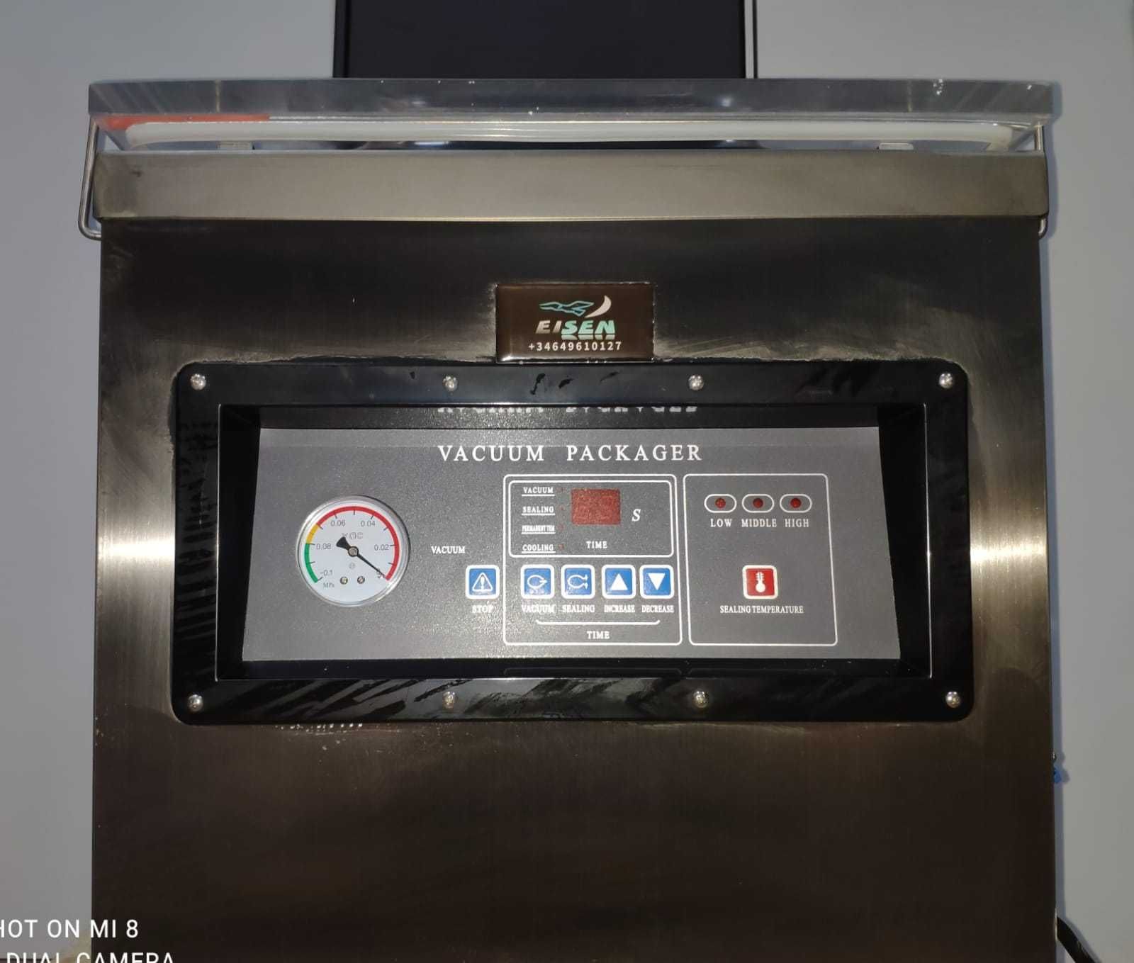 Máquina Profissional de Embalar a Vácuo 50+50cm NOVA
