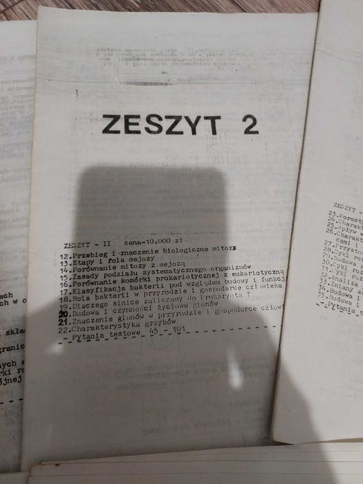 Matura, skrypty, materiały z biologii do liceum idealne do matury