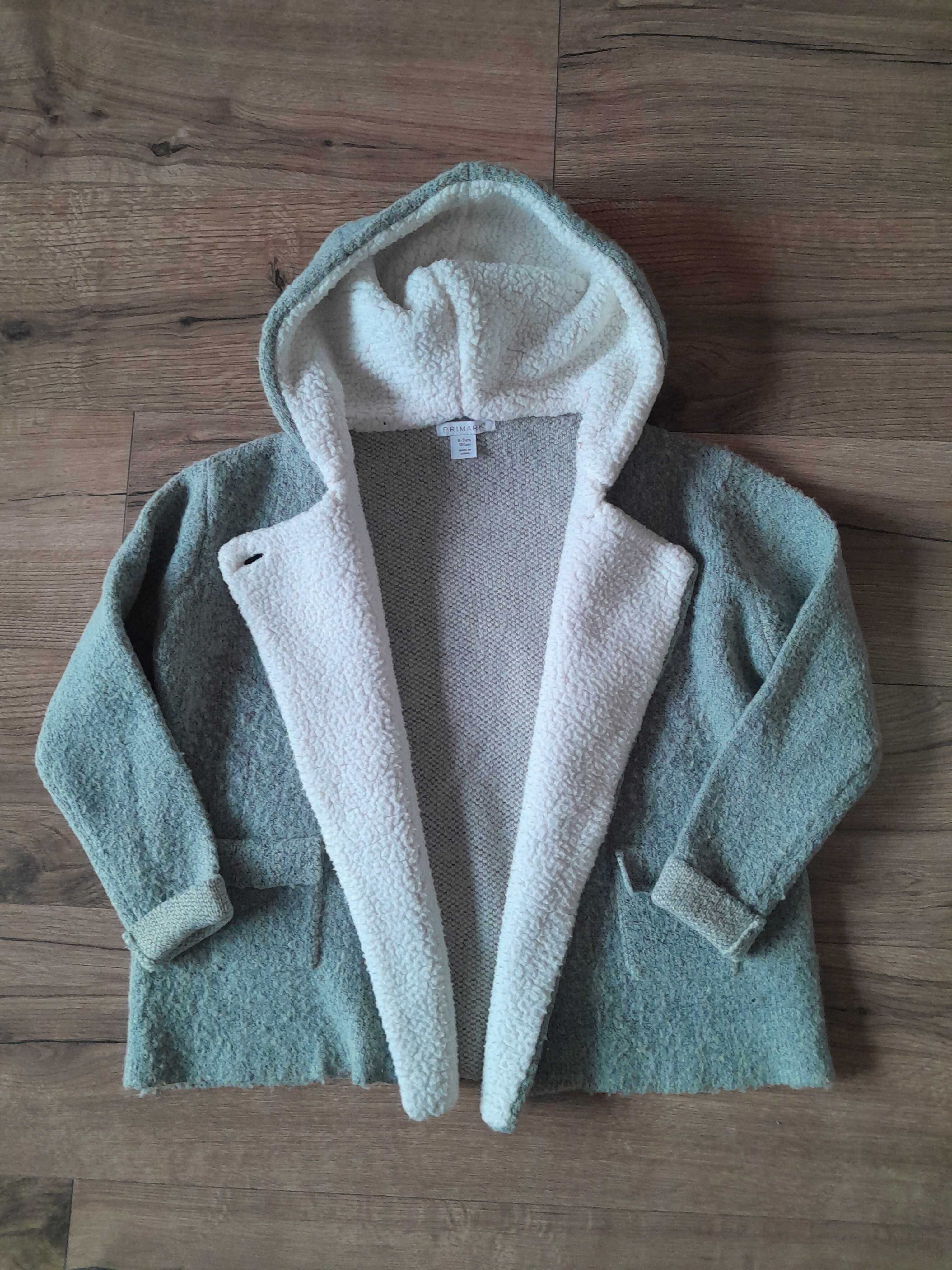 Kardigan sweter dziewczęcy rozmiar 134