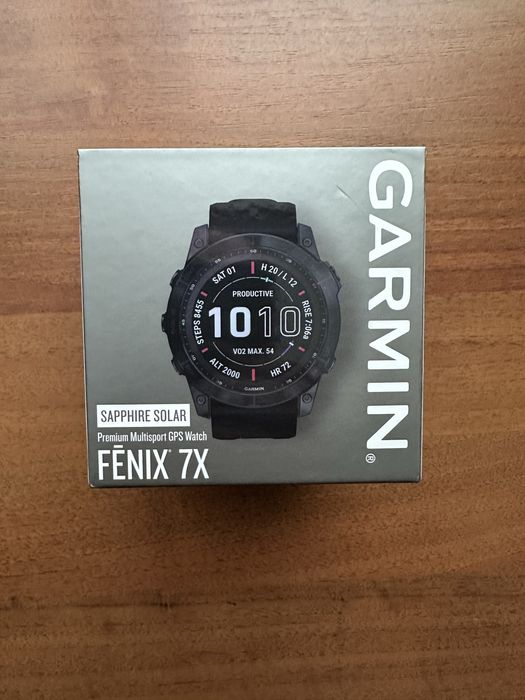 Garmin Fenix 7x Sapphire Solar