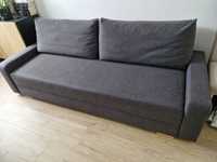GRÄLVIKEN Rozkładana sofa 3-osobowa, ciemnoszary IKEA