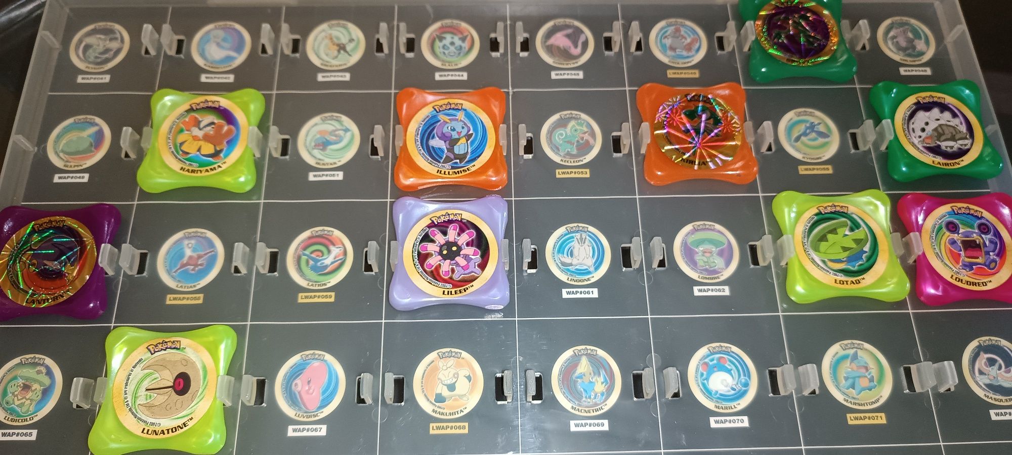 Antiga Capa Coleção Pokemon advanced Waps da PANINI de 2003