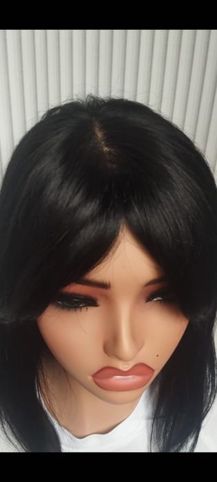 Парик 100%натуральный волос очень лёгкий и красивый