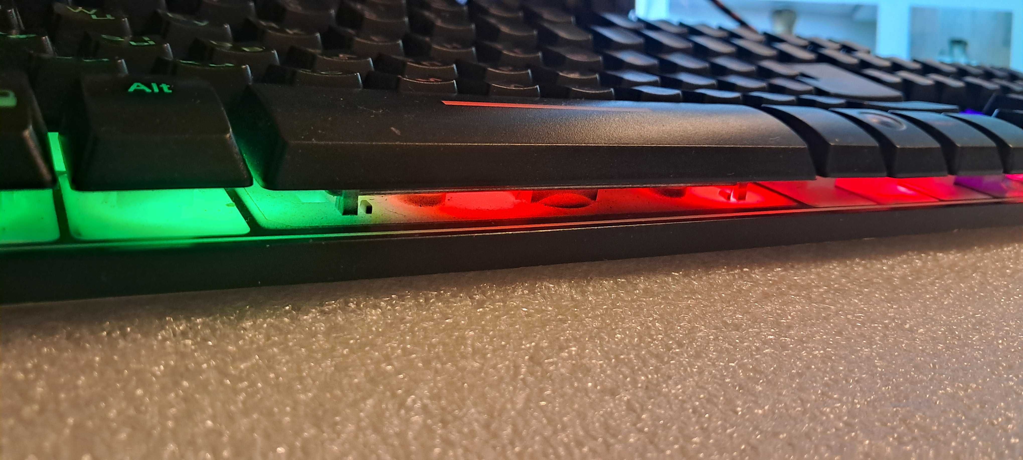 Клавиатура REAL-EL Comfort 7090 Backlit USB черная с подсветкой